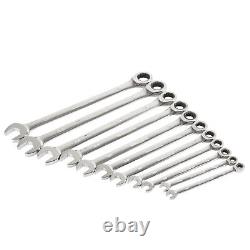 Steelman Pro 11 Piece Standard 144-Position Ratcheting Wrench Set 78981