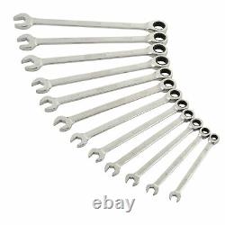 Steelman Pro 12 Piece Metric 144-Position Ratcheting Wrench Set 78964