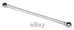 Sunex #9924M 6pc METRIC Extra-Long Double-Box Ratcheting Wrench Set