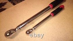 Sunex Torque Wrench Set 3/8 Drive 5-80 ft-lbs, 1/4 Drive 25-250 in-lbs NEW