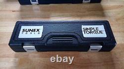 Sunex Torque Wrench Set 3/8 Drive 5-80 ft-lbs, 1/4 Drive 25-250 in-lbs NEW