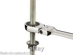 TEKTON 12-pc. Flex-Head Ratcheting Combination Wrench Set (8-19 mm)