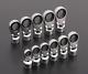 Tone Flex Ratchet Wrench Socket Set Of 11 / 819mm Hrm311f 9.5mm / 3/8 New K
