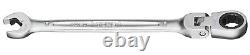 TONE RATCHET RING WRENCH SET FLEX HEAD & QUICK TYPE 7 SIZE SET(8~19mm) RMFQ700