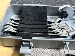 TONE RMFQ110 8-21mm Ratchet Ring Wrench Ratcheting Spanner Flex Head Set