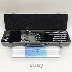 TONE RMFQ110 8-21mm Ratchet Ring Wrench Ratcheting Spanner Flex Head Set New JP