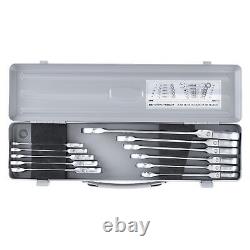 TONE RMFQ110 Oscillating Quick Ratchet Glasses Wrench Set 11 Pieces Silver