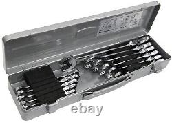 TONE RMFQ110 Swing Quick Ratchet Box Wrench Set 11 Pieces Glasses Wrench Set JP