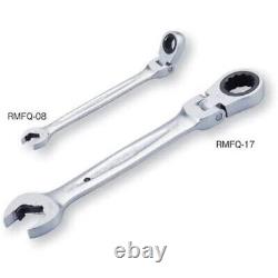 TONE RMFQ700 Quick Ratchet Box Set of 7 Flexible Ring Wrenches