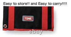 TONE RMFQ700 Quick Ratchet Box Set of 7 Flexible Ring Wrenches F/S from Japan