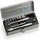 Tone Socket Wrench Set 1850m 6.35mm 1/4 Small Machinery 11points Made In Japan
