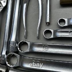 TOYOTA MOTOR Pliers Ratchet Offset Wrench Set OEM TEQ Hand Tool Set