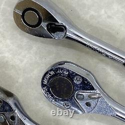 TOYOTA Motor Ratchet Wrench OEM Mechanic Car Hand Tool Set of 4