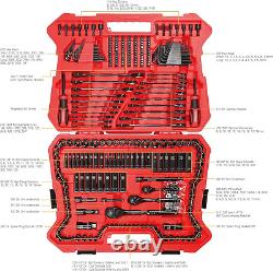 TRUE MECHANICT 303-Piece Mechanics Tool Set, 120T Ratcheting Wrench, Professiona