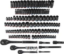 TRUE MECHANICT 303-Piece Mechanics Tool Set, 120T Ratcheting Wrench, Professiona