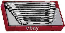 Teng TT6511R 11 Pce. Metric Ratchet Combination Spanner Set In Tool Box Tray