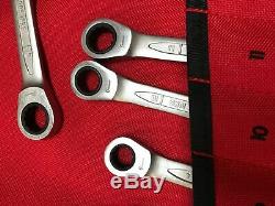 Teng Tools 6512RSMM 12pc Metric Combination Ratchet Spanner Set 8mm-19mm BAY12