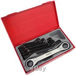 Teng Tools 6 Piece Metric Ratchet Spanner Set in a Modular Tray TTRORS