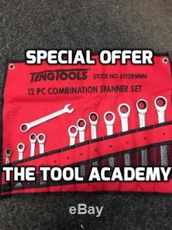 Teng Tools SUMMER SALE 12 Piece Ratchet Combination Spanner Wrench Set 8 19mm