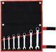 Tone (tone) Oscillating Ratchet Glasses Wrench Set Rmf700 Black Contents 7 Piece