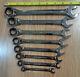 Usa Craftsman Industrial Reversible Ratcheting Wrench Set Sae Inch Box Polished