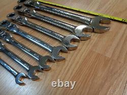 USA CRAFTSMAN LOCKING FLEX HEAD Ratcheting Wrench Set SAE standard INCH 7pc