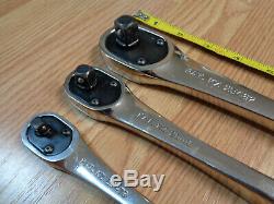 USA CRAFTSMAN PREMIUM RATCHETS 1/4 3/8 1/2 Drive Professional Wrench SET