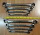 Usa Made = Craftsman = Metric & Sae Inch, Ratcheting Double Box End Wrench Set 8