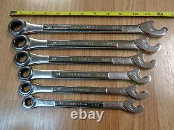 USA Made CRAFTSMAN RATCHETING WRENCH SET Extreme Grip SAE INCH box end NEW! 6pc