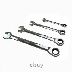 US PRO 3236 17PC 8 32mm Metric Gear Ratchet Combination Spanner Wrench Set