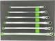 Vim Tools Dfxl100 Xl Deep Flex Head Ratcheting Wrench Set Brand New
