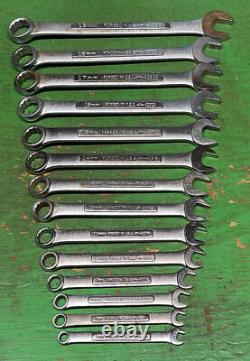 VTG Craftsman 12-Point Combination Wrench Set of 12 Metric 19mm 6mm COMPLETE