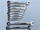 Vintage Craftsman 10pc Sae Metric Ratcheting Combination Wrench Set Made In Usa