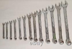 Vintage Craftsman 13pc 12pt. SAE. =V= Combination Wrench Set 1/4 thru 15/16 USA