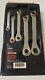 Vintage Craftsman 5 Pc Metric Offset Ratchet Box Wrench Set Double Ended Mint