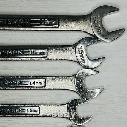 Vintage Craftsman 8pc Metric Ratcheting Combination Wrench Set 42445 Made in USA