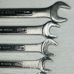 Vintage Craftsman 8pc Metric Ratcheting Combination Wrench Set 42445 Made in USA