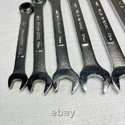 Vintage Craftsman 8pc Metric Ratcheting Combination Wrench Set 42445 Made in USA