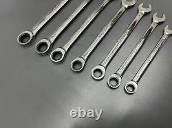 Vintage Craftsman Gk-e- 13pc Professional Ratcheting Wrench Set Sae & Metric USA
