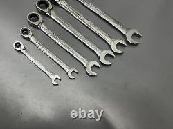 Vintage Craftsman Gk-e- 13pc Professional Ratcheting Wrench Set Sae & Metric USA