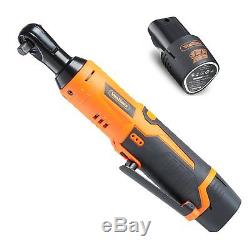 VonHaus Cordless Electric Ratchet Wrench Set with 12V Lithium-Ion Battery and