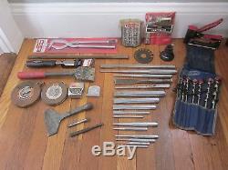 Vtg & NOS CRAFTSMAN 300pc Ratchet Socket Wrench Pliers Hammer Tool Box Set LOT