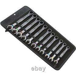 WERA 05020013001 Joker Metric Ratcheting Combination Wrench 11 Piece Set