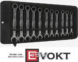 WERA Joker Ratcheting Combination Wrenches 11 Pcs. Set Pouch Germany Genuine New