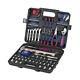 Workpro 165pc Handtool Set Bits Ratchet Sockets Wrenches Hex Keys Tool Kit Case