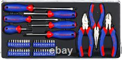 WORKPRO 408-Pcs Mechanics Tool Set with 3-Drawer Heavy Duty Metal Box (W009044A)
