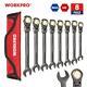 Workpro 8pc Wrench Set Flex-head Ratcheting Combination
