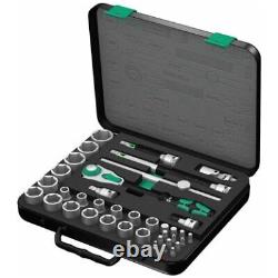 Wera 05003647001 Zyklop SAE Speed Ratchet Set 1/2 Drive (38-Piece Set)