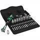 Wera 05004019001 8100 Sa 9 Zyklop Speed Ratchet Set, 1/4 Drive, Imperial