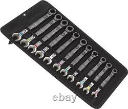 Wera 05020013001 6000 Joker, 1 Set of Ratcheting Combination Wrenches, 11 Piece